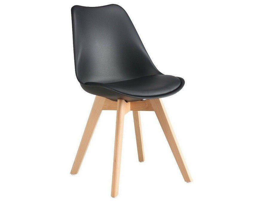 Modern Tulip Dining Chair - Black | Iconic Design for Modern Living