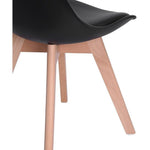 Modern Tulip Dining Chair - Black | Iconic Design for Modern Living