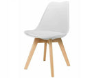 Modern Tulip Dining Chair - White | Sleek Design for Contemporary Interiors