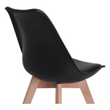 Modern Tulip Dining Chair - Black | Iconic Design for Modern Living