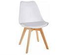 Modern Tulip Dining Chair - White | Sleek Design for Contemporary Interiors